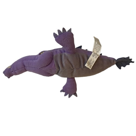 Ice Age 2 The Meltdown Cretaceous Dinosaur Nanco Purple Plush Doll 2006 RARE - Picture 2 of 9
